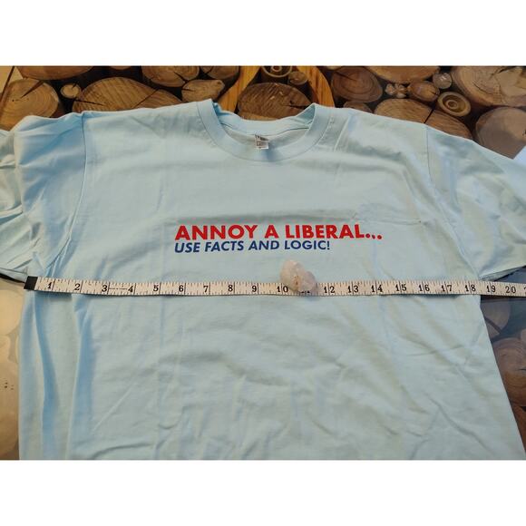 Funny Republican right wing t-shirt conservative annoy a liberal Medium - Picture 4 of 7